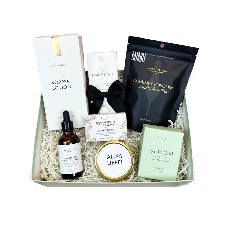 Luxus-Geschenkbox "Tiefenentspannung & Genuss"
