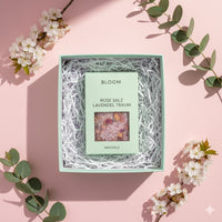 BLOOM ROSE SALZ LAVENDEL TRAUM BADESALZ