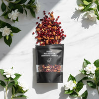 FRISCHE NUSS-KREATION GRANATAPFEL & MANDELN